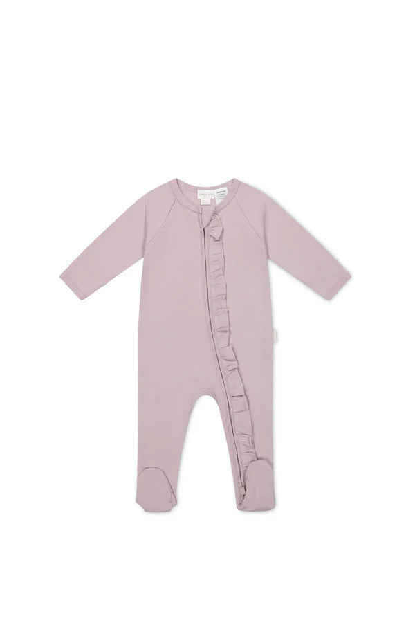 Jamie Kay Organic Cotton Modal Melanie Frill Growsuit -  Daydream