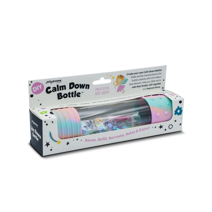 Jellystone DIY Calm Down Sensory Bottle - Fairy Garden