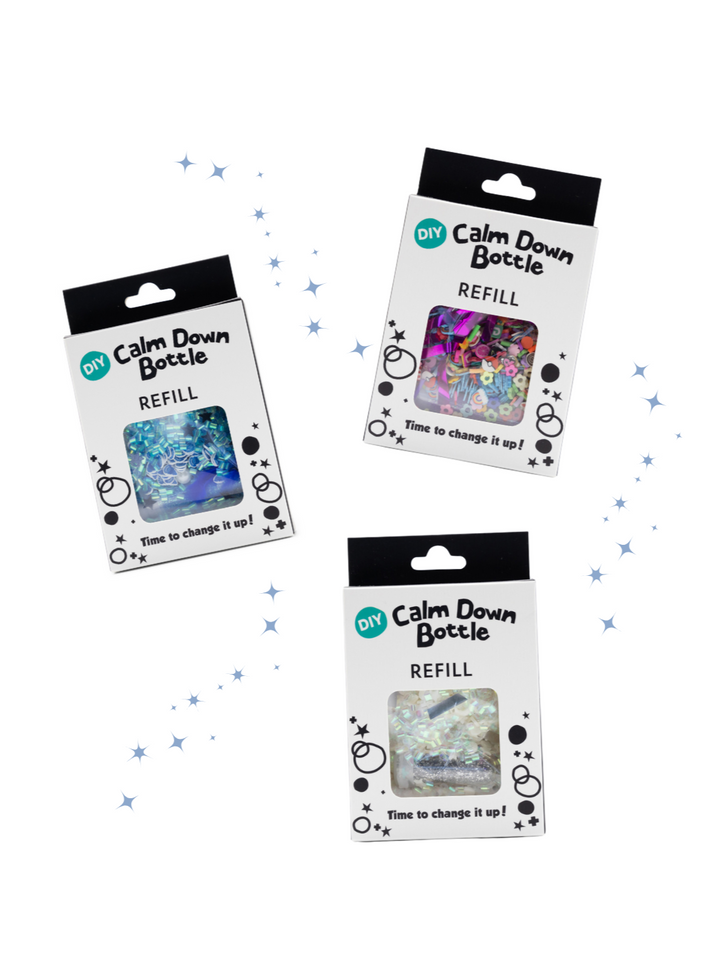 Jellystone DIY Calm Down Sensory Bottle Refill - Assorted