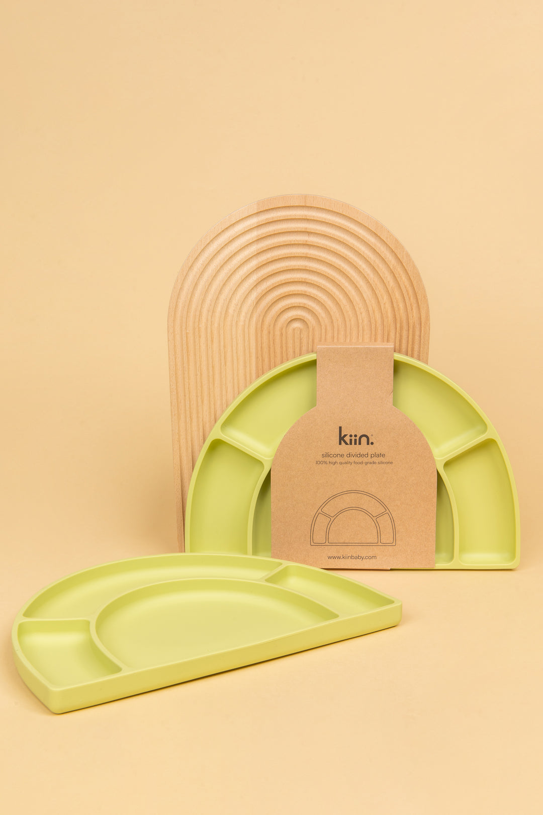 Kiin Silicone Divided Plates - Assorted