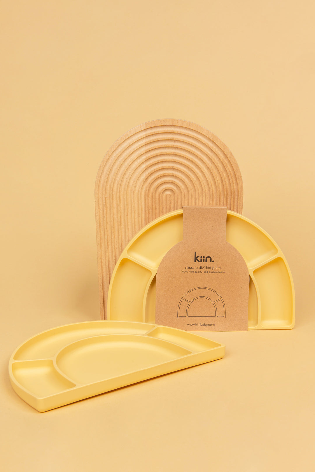 Kiin Silicone Divided Plates - Assorted