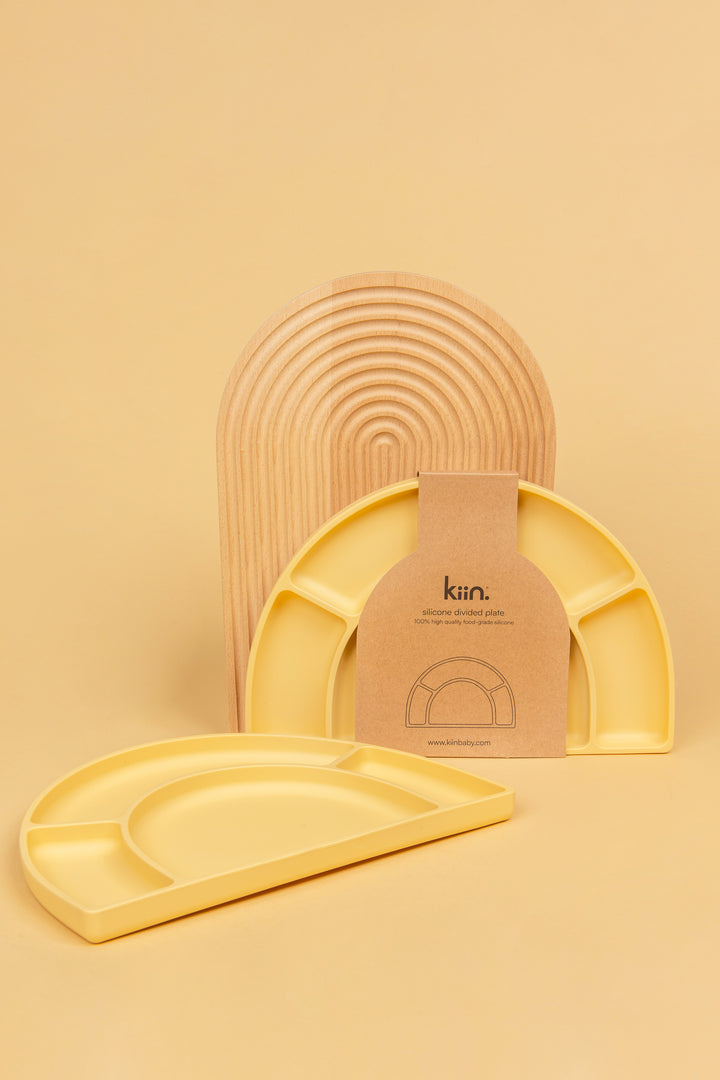 Kiin Silicone Divided Plates - Assorted