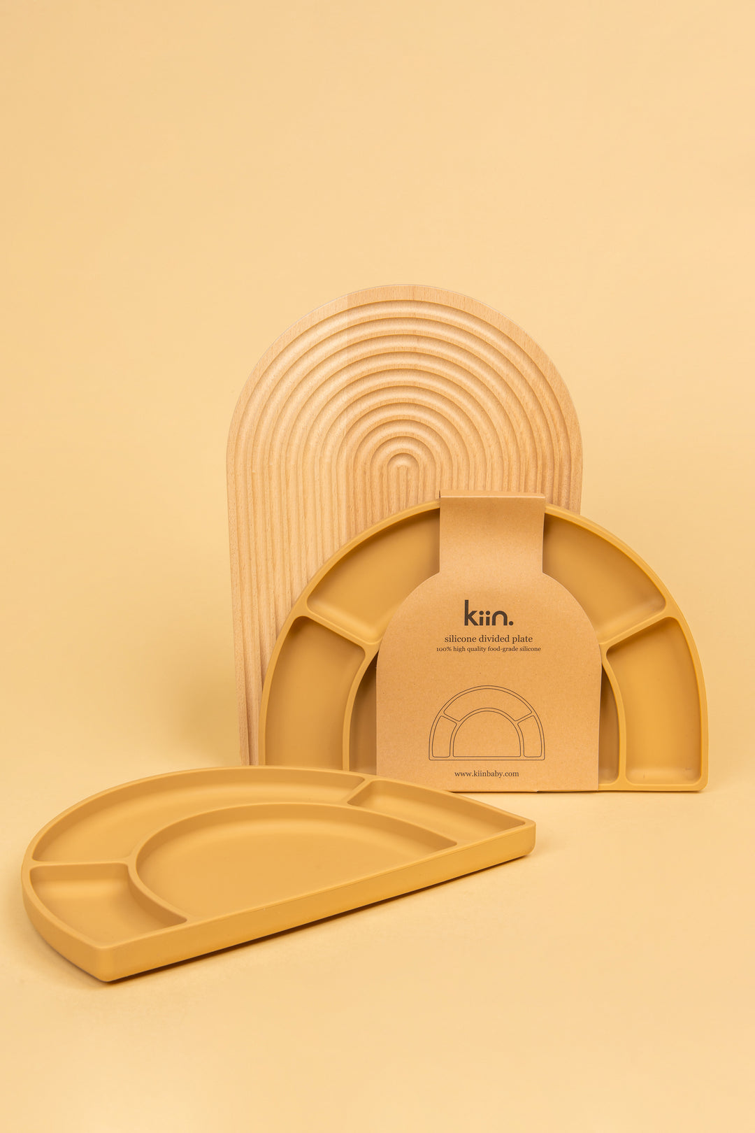 Kiin Silicone Divided Plates - Assorted