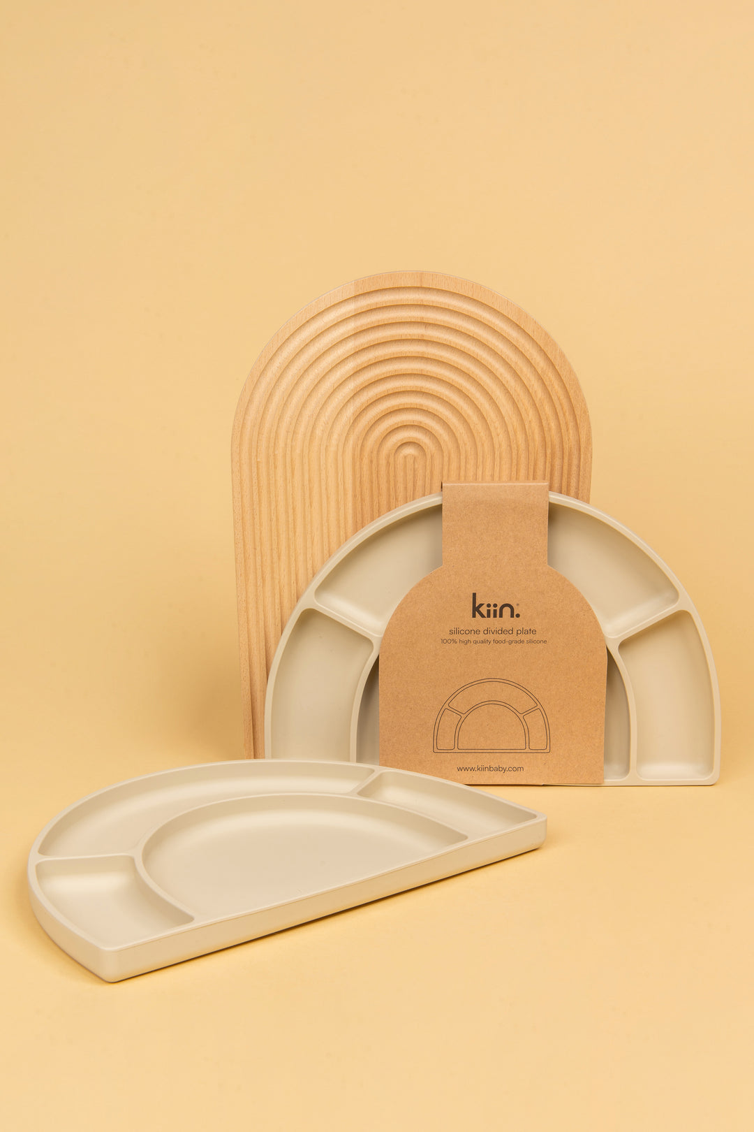 Kiin Silicone Divided Plates - Assorted