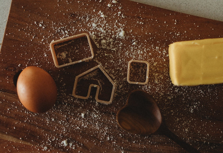 Gingerbread House Playdough/Sensory Play Eco Cutter™ Set