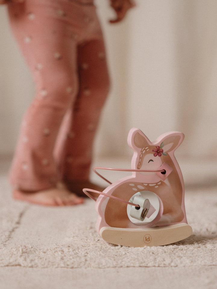 Fairy Garden Rocking Deer Spiral Toy