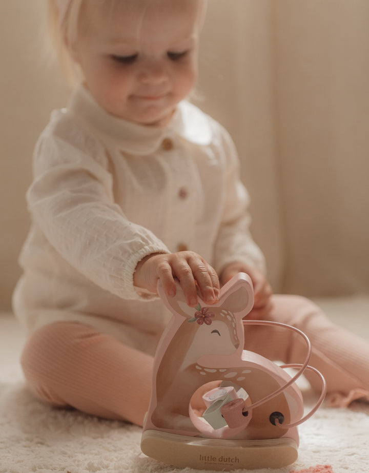 Fairy Garden Rocking Deer Spiral Toy