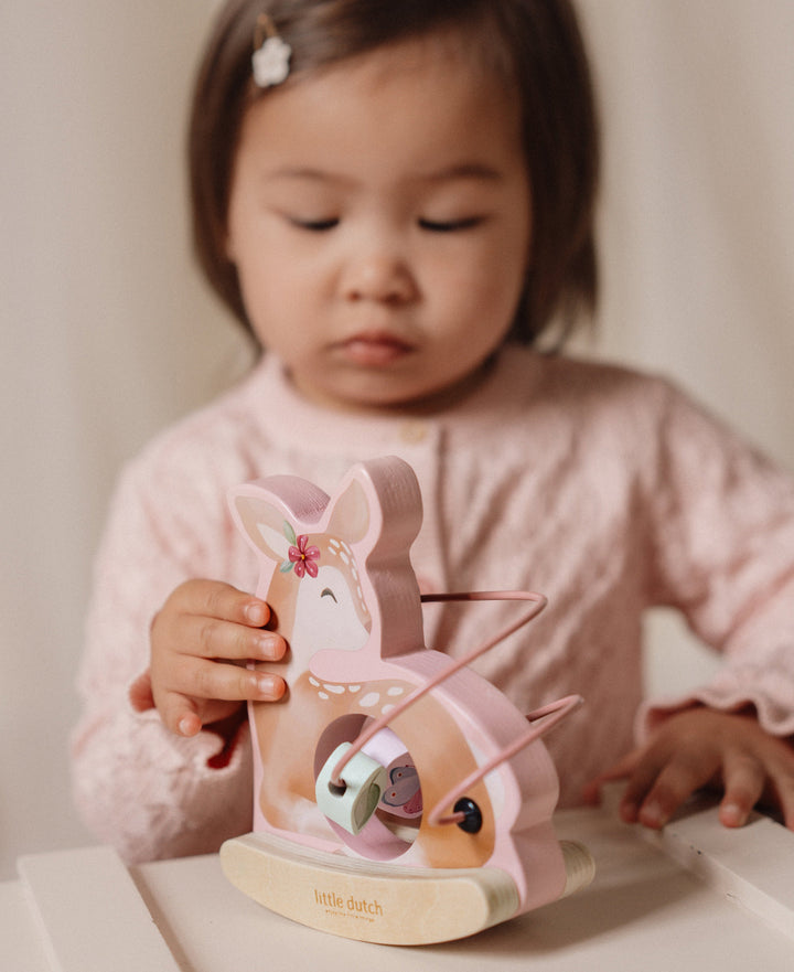 Fairy Garden Rocking Deer Spiral Toy