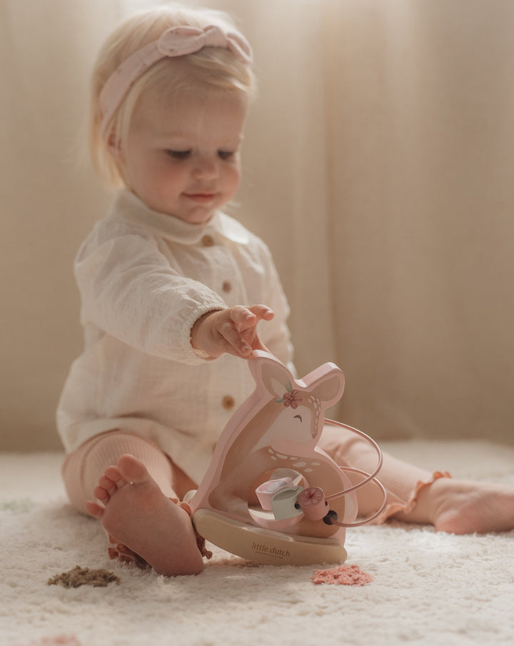 Fairy Garden Rocking Deer Spiral Toy