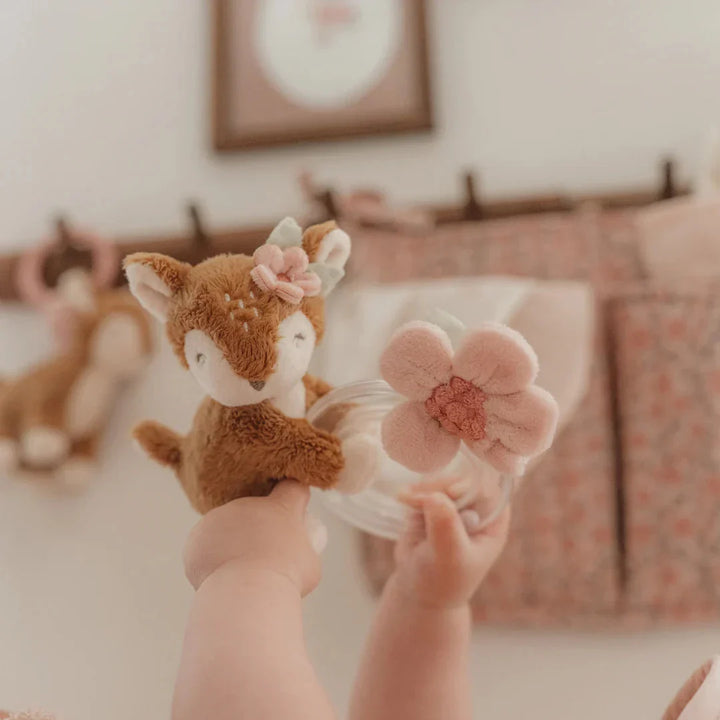 Fairy Garden Deer Ring Rattle