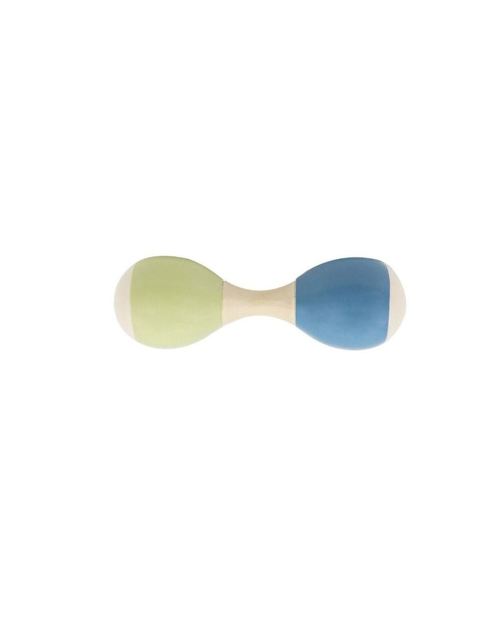 Two-Tone Wooden Double Ended Maracas
