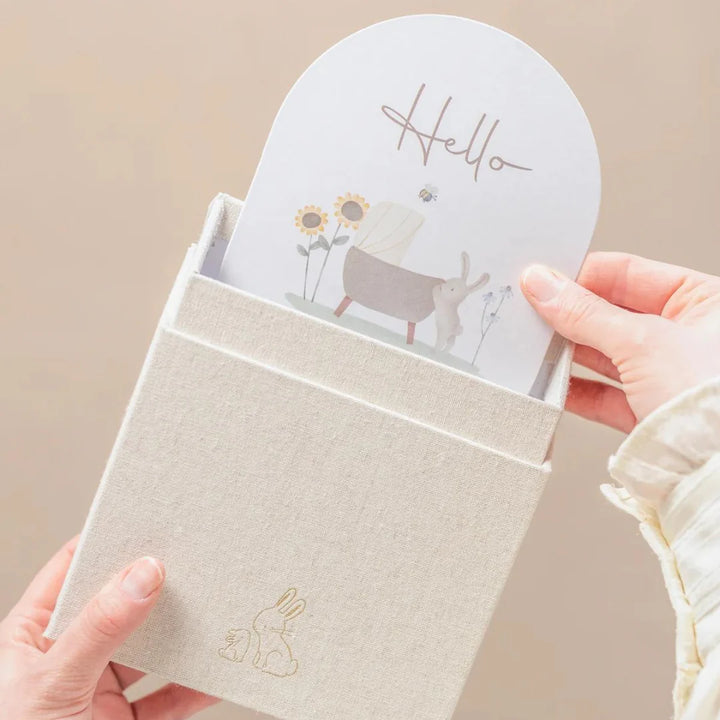 Little Dutch Baby Bunny Milestone Card Set