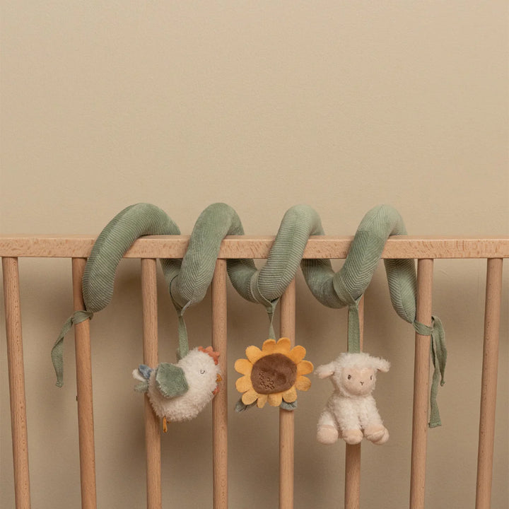 Little Farm Car Seat/Pram Activity Spiral Toy
