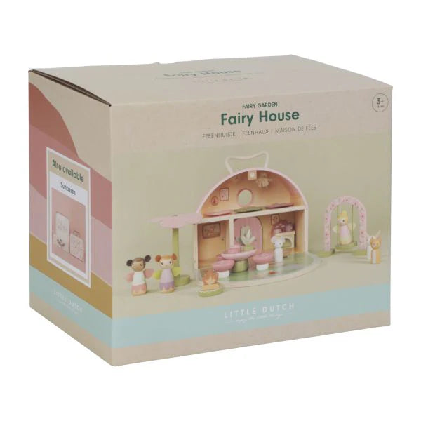 Fairy Garden Wooden Fairy House Play Set