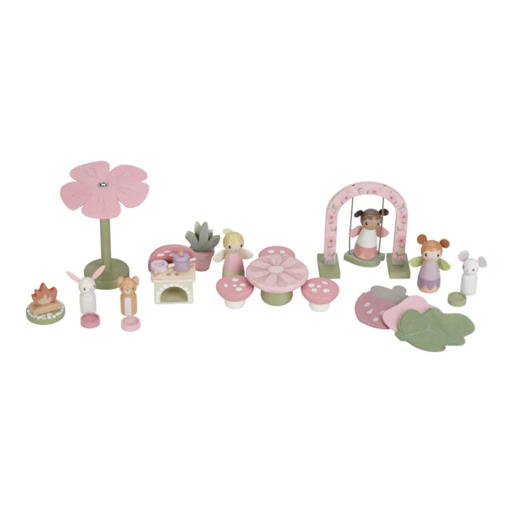 Fairy Garden Wooden Fairy House Play Set