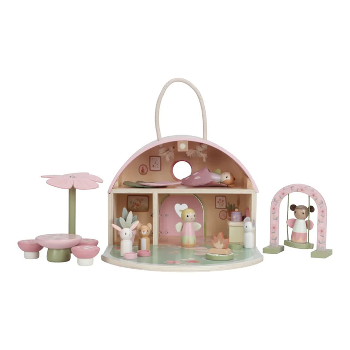 Fairy Garden Wooden Fairy House Play Set