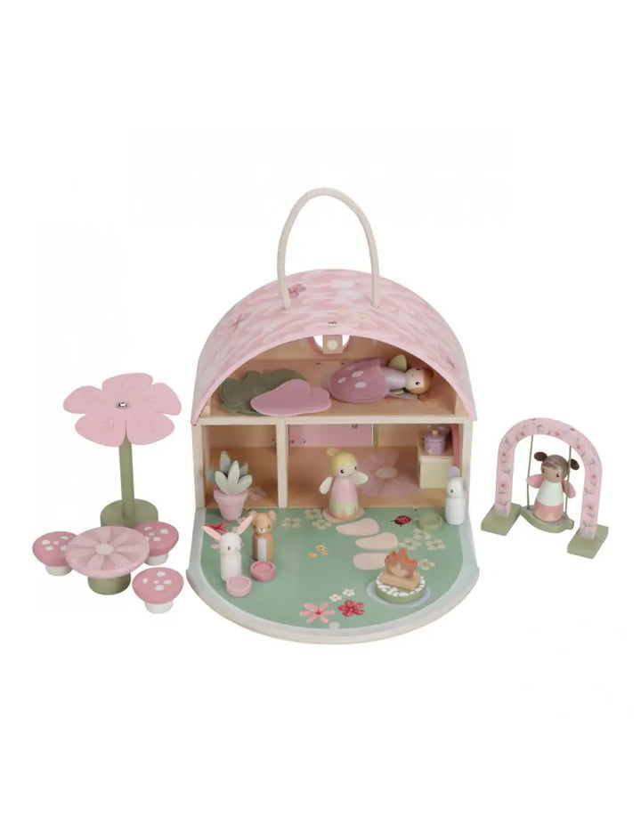 Fairy Garden Wooden Fairy House Play Set