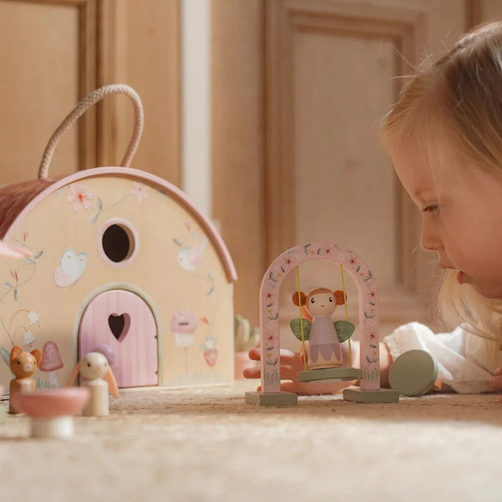 Fairy Garden Wooden Fairy House Play Set