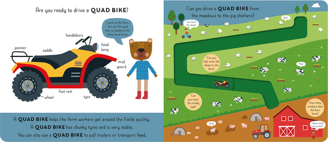 Little Journeys Farmyard Board Book