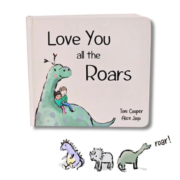 Love you all the Roars Luxury Keepsake Board Book