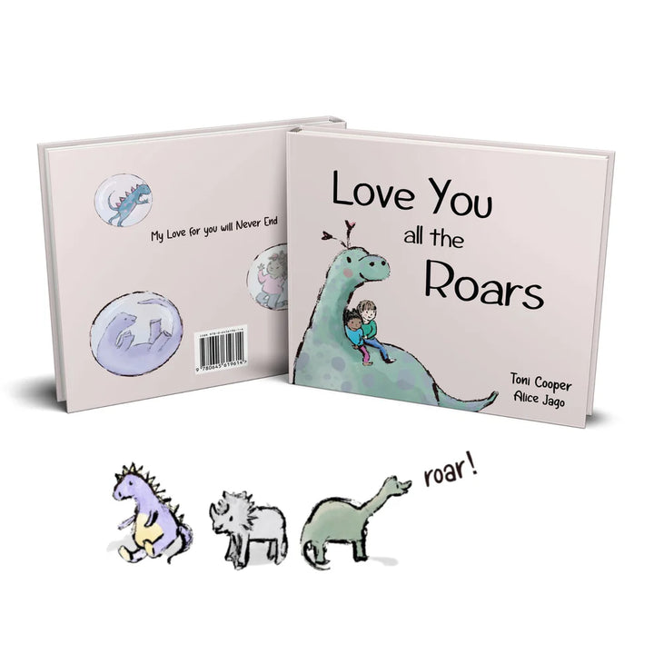 Love you all the Roars Luxury Keepsake Board Book