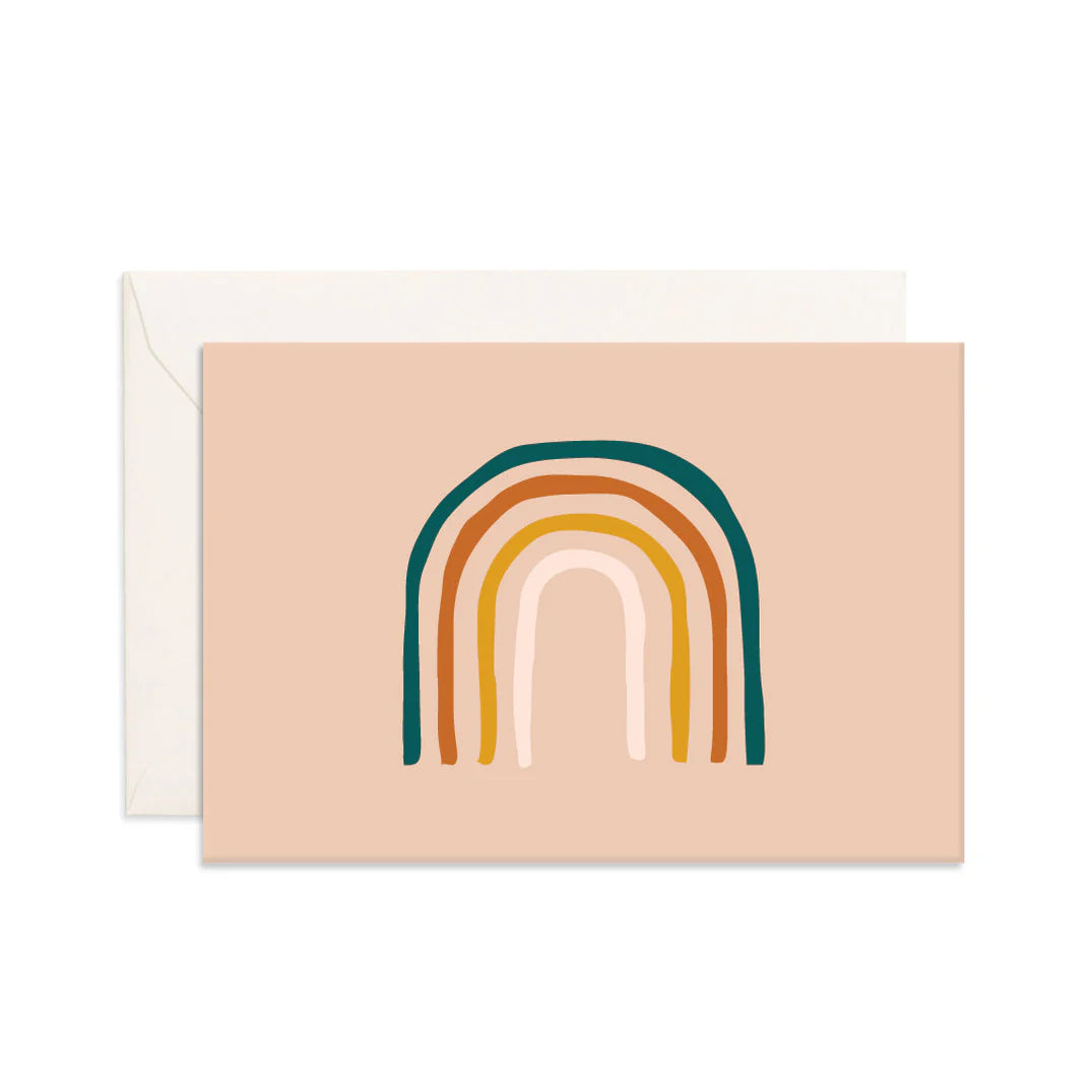 Mini Greeting Card - Rainbow