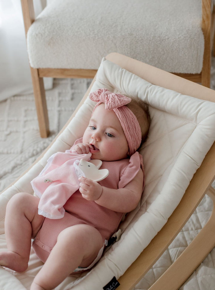 Tikiri Meiya the Mouse Snuggly Teether & Comforter