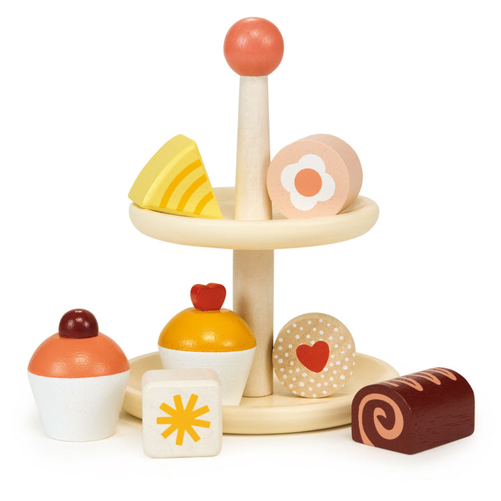 Mentari Wooden Cupcake & Treat Stand