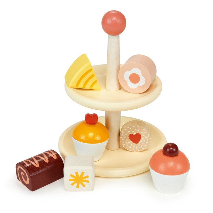 Mentari Wooden Cupcake & Treat Stand