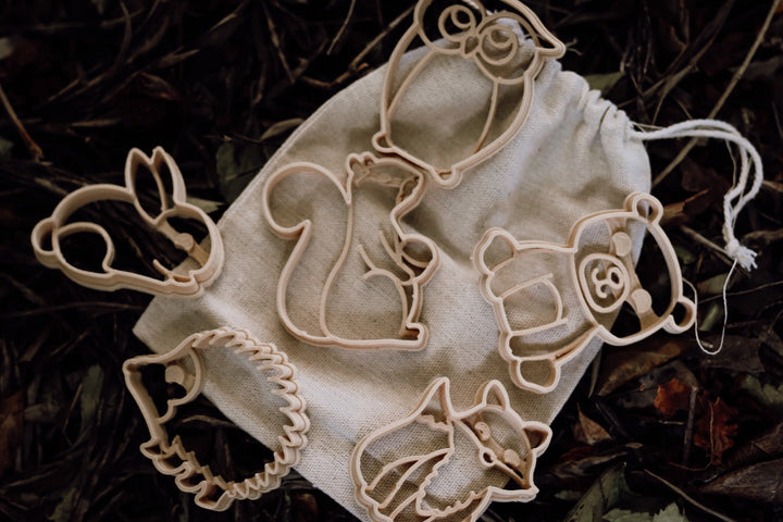 Mini Woodland Animals Playdough/Sensory Play Eco Cutter™ Set