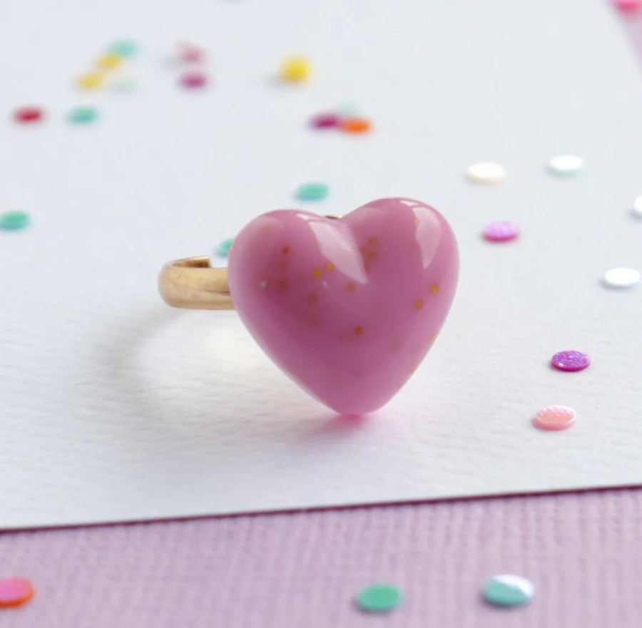 Mon Coco Adjustable Ring -  Sweet Heart