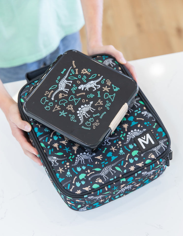 Montiico Bento Three Lunch Box - Dinosaur Land