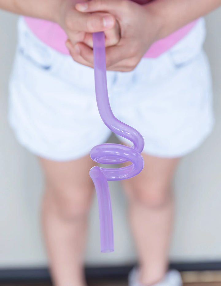 MontiiCo Silicone Twirly Straw  - Assorted