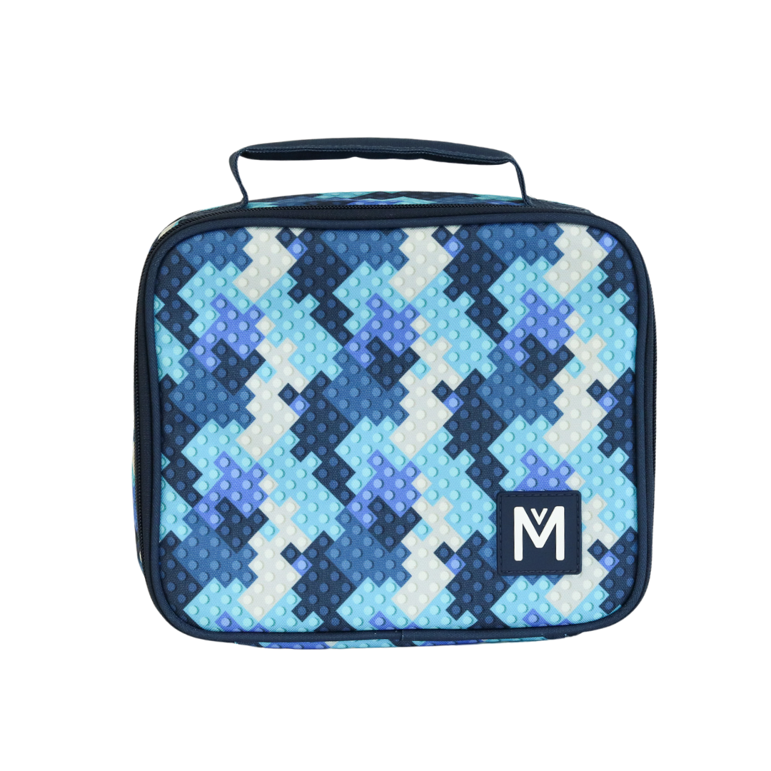 Montiico Medium Insulated Lunch Bag - Block Land