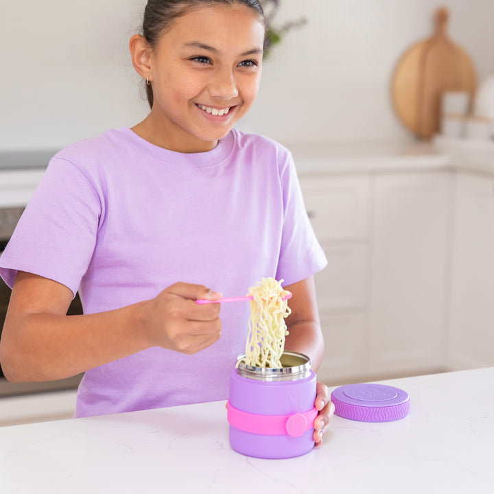 Montiico Silicone Lunch Cutlery Band