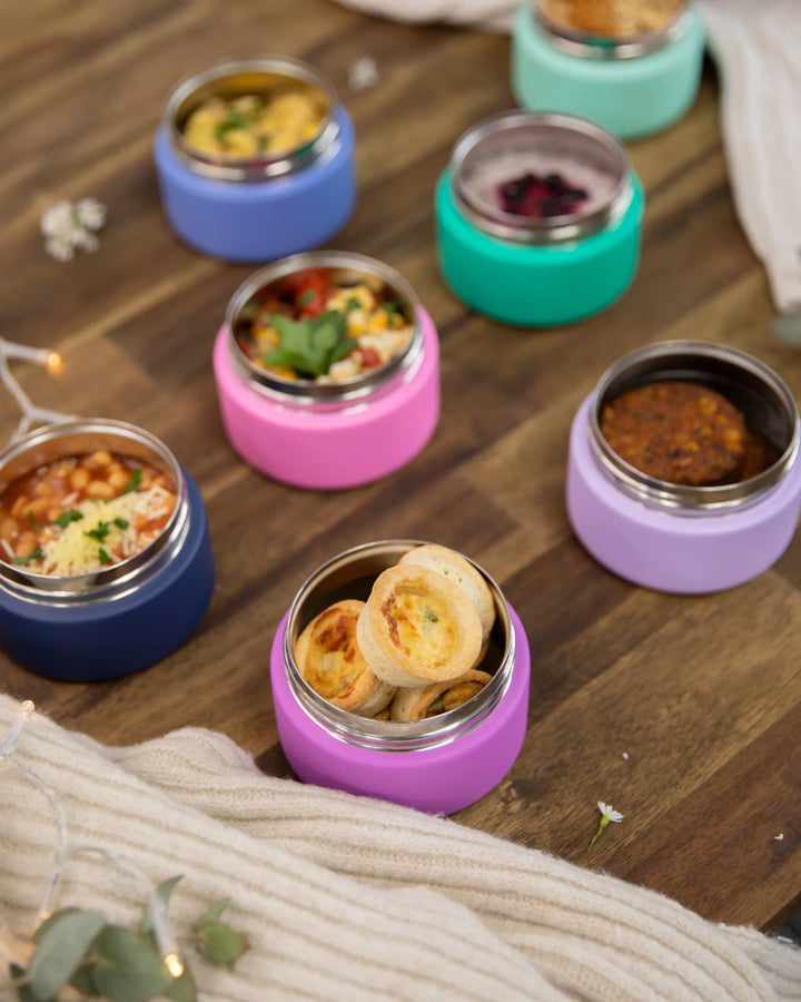 Montiico Mini Insulated Food Jar - Fuchsia