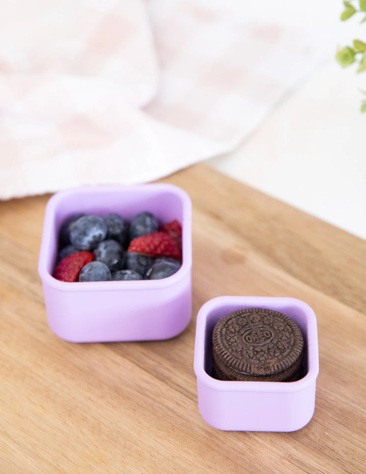 Montiico Lunchbox Nesting Tubs 2 Pack - Assorted