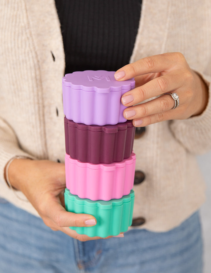 Montiico Silicone Scallop Snack Tub  - Assorted