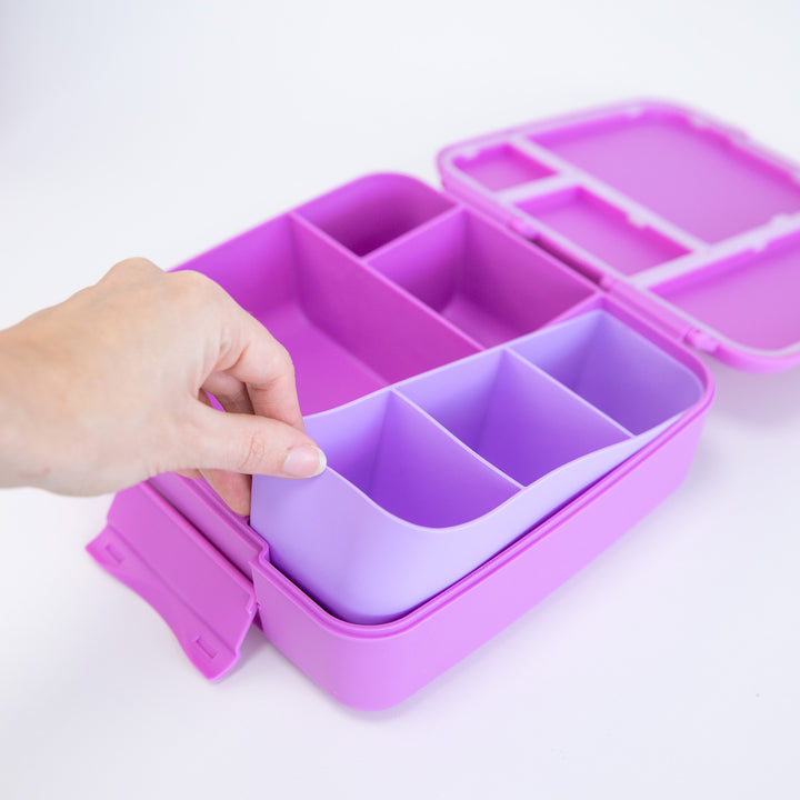 Montiico Feast Silicone Bento Lunch Trays - Assorted