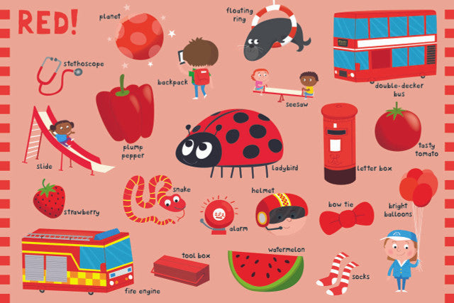 My Enormous Book of Colours Jumbo Board Book