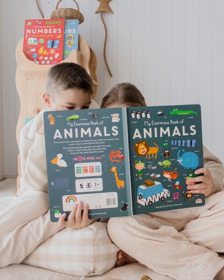 My Enormous Book of Animals Jumbo Board Book