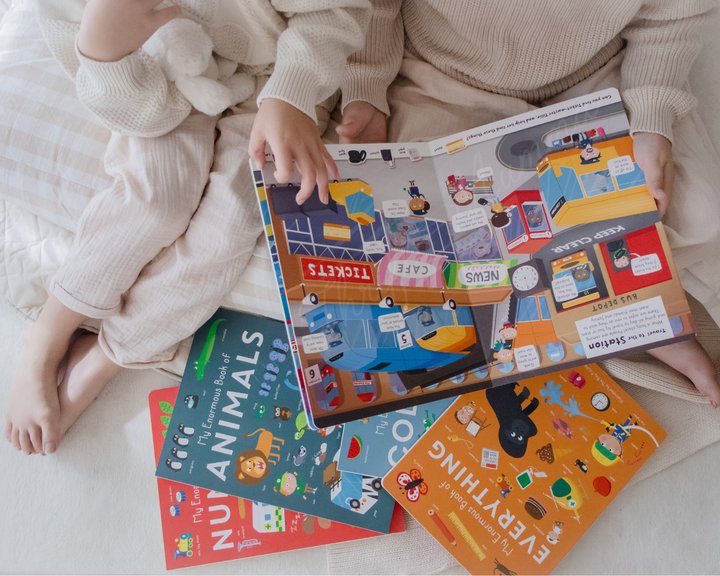 My Enormous Book of Colours Jumbo Board Book