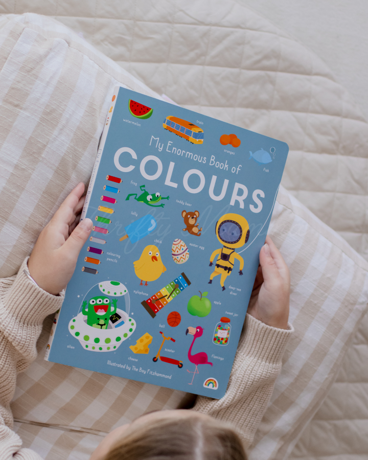 My Enormous Book of Colours Jumbo Board Book