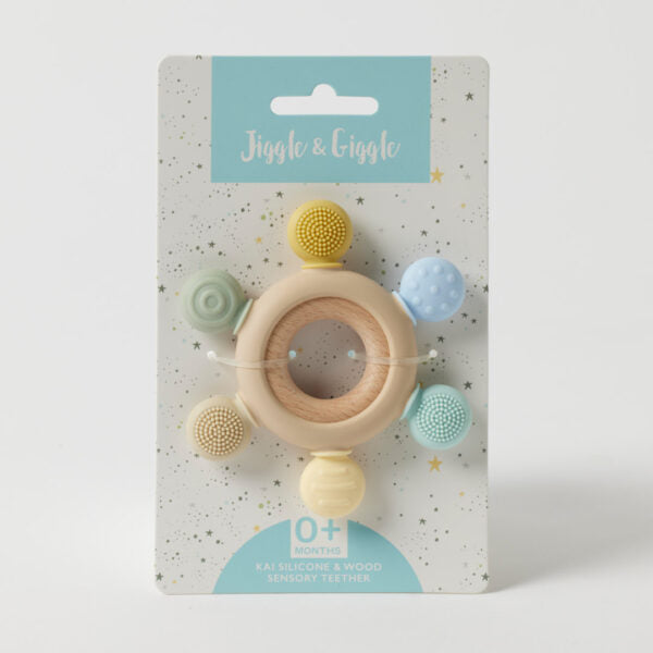 Pastel Silicone Sensory Teether