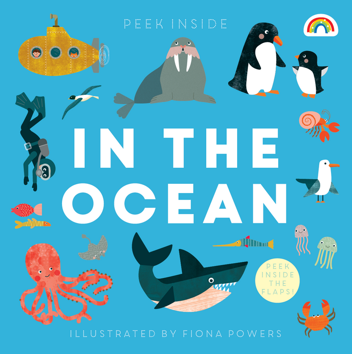 Peek Inside In The Ocean Board Book