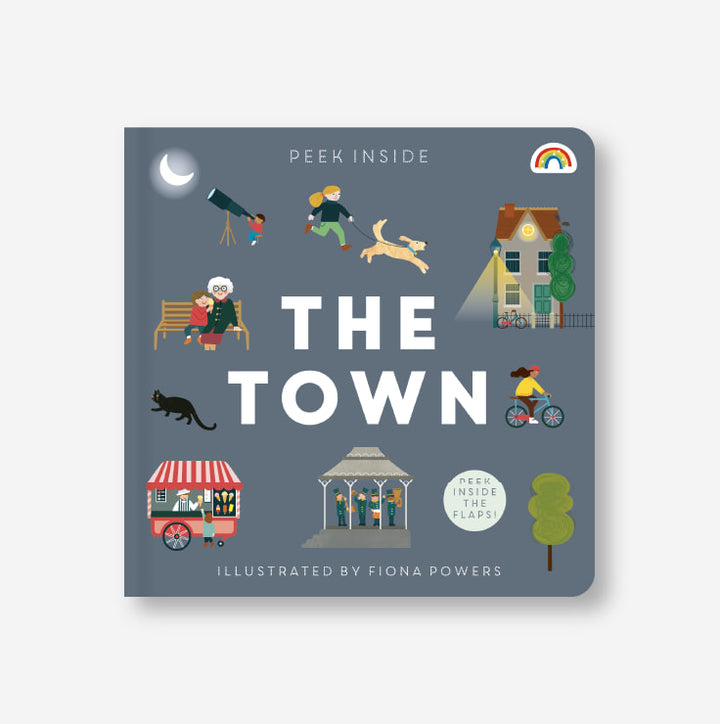 Peek Inside The Town Board Book