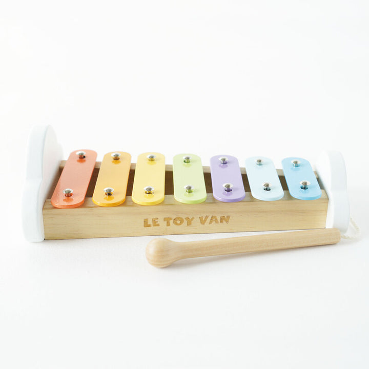 Le Toy Van Petilou Rainbow Wooden Xylophone