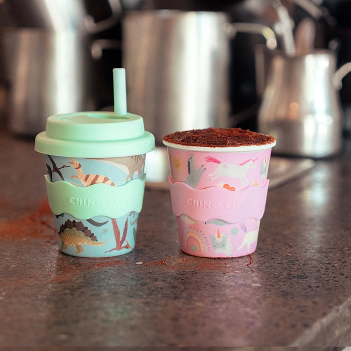 Pink Unicorn Babychino Cup 120ml