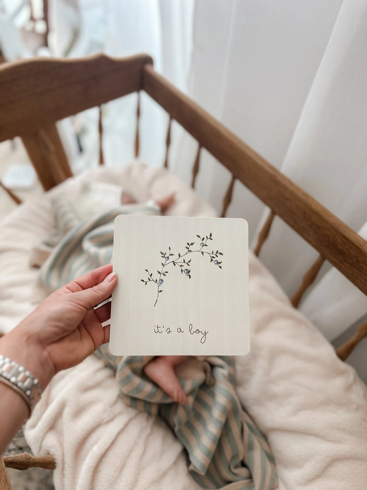 Pop Ya Tot Botanical Milestone Card Set