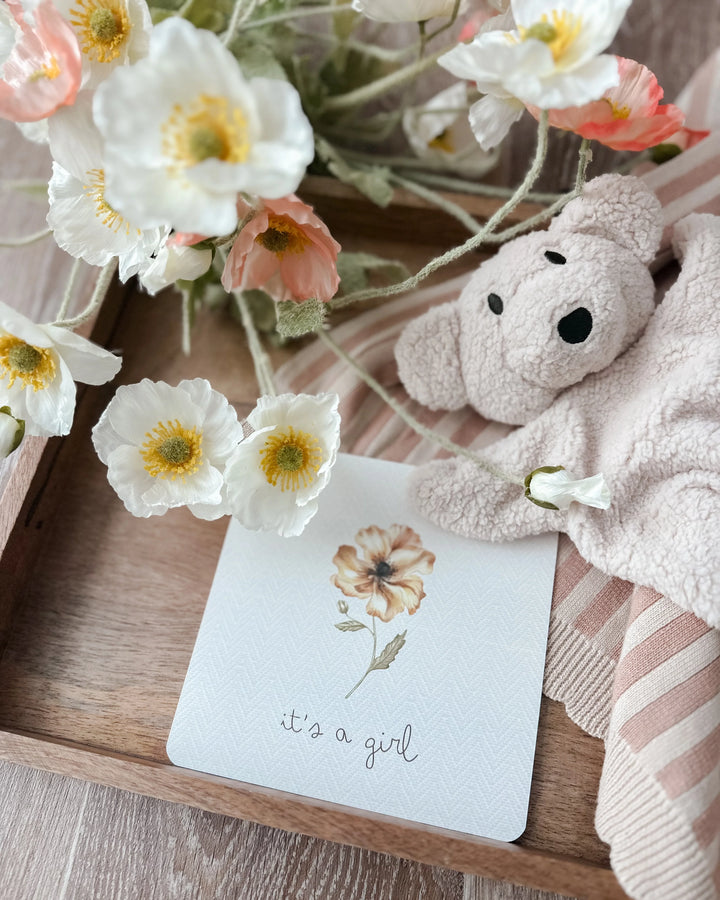 Pop Ya Tot Botanical Milestone Card Set